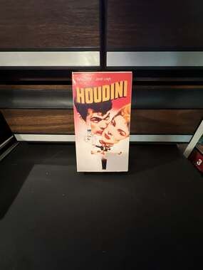 Houdini (1953) Paramount Home Video VHS Tape, Starring Tony Curtis